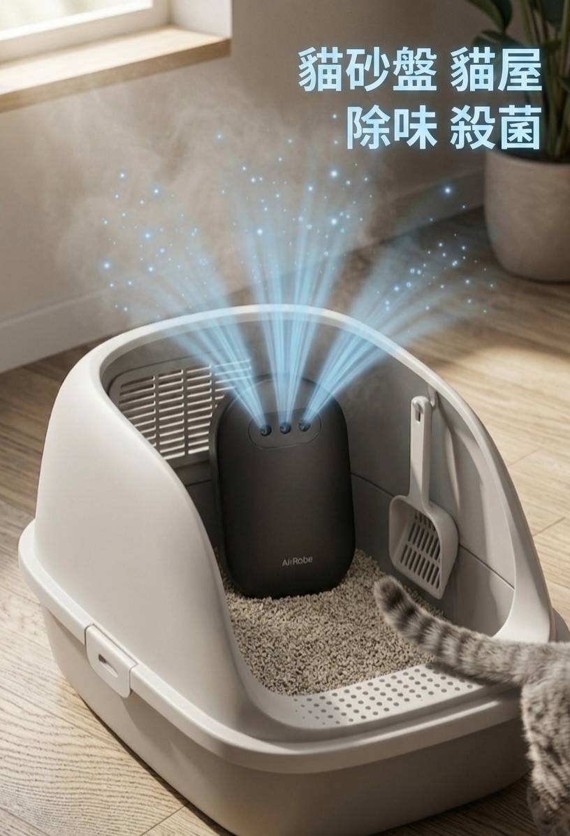 微笑的毛孩 PET-2 小精靈氣味終結者｜活氧除臭 × 隨身攜帶 × 居家車內全效